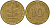 ФРГ 10 пфеннигов 1979 J J. 383, KM 108 сталь плакированная латунью    4603-451