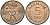 Дания 5 эре 1967 Фредерик IX (1947-1972) KM 848 бронза 4571-332