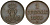 Ганновер 1 пфенниг 1850 B, Эрнст Август (1837-1851) KM 201.1, AKS 129, J. 74 медь 4608-1064