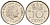 Нидерланды 10 центов 1980 Юлиана (1949-1980) KM 182 никель    4598-342