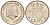 Нидерланды 10 центов 1970 Юлиана (1948-1980) KM 182 никель 4598-312