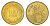 Колумбия 100 песо 2012 KM 296 сталь плакированная латунью UNC 4696-1259