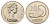 Фиджи 20 центов 1978 Елизавета II (1952-2022), китовый зуб KM 31 медно-никель UNC 4545-432
