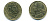 Франция 20 сантимов 1995 тип Marianne KM 930, Le Franc 156.39 медь алюминий никель 25-434
