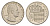 Монако 1/2 франка 1978 KM 145 никель UNC 4632-841