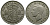 Великобритания 1/2 кроны 1947 Георг VI (1936-1952) KM 866, Spink 4101 медно-никель 4607-742