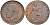 Великобритания 1/2 пенни 1919 Георг V (1910-1936) KM 809, Spink 4056 бронза 4126-743