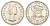 ЮАР 2 шиллинга (флорин) 1956 Елизавета II (1952-2022), тираж - 1700 экземпляров KM 50 серебро PROOF 00-822-89