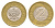 Польша 2 злотых 1995 Y 283 биметалл 4633-116
