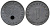Германия 1 рейхспфенниг 1944 B KM 97, J. 369 цинк    4668-1137