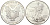 США 1 доллар 1993 шагающая свобода KM 273 серебро UNC   4552-713
