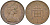 Великобритания 1 пенни 1984 Елизавета II (1952-2022) KM 915, Spink 4237 (B1) бронза 4115-716