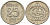 Швеция 25 эре 1957 TS, Густав VI Адольф (1950-1973) KM 824 серебро 4147-1057