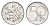 Чехия 50 геллеров 1993 KM 3 алюминий UNC 4632-518