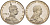 Пруссия медаль 1894 Вильгельм II и Бисмарк 17,7 гр, 32 мм серебро PROOF 00-822-44