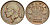 БЕЛЬГИЯ 50 САНТИМОВ 1977 BELGIE KM 149.1 бронза 4528-956