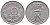 ДАНИЯ 10 ЭРЕ 1961 C; S, ФРЕДЕРИК IX (1947-1972) KM 849.1 медно-никель 26-866