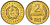Болгария 2 стотинки 1962 KM 60 латунь UNC 4152-1248