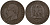 Франция 5 сантимов 1854 BB, Наполеон III (1852-1870) KM 777.1, Le Franc 133.13 бронза 4156-654