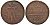 Россия 2 копейки 1798 ЕМ, Павел I (1796-1801), Гурт шнур вправо Биткин 113 медь 1103-2-34