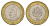 Марокко 10 дирхамов 1995 AH 1416, Хасан II (1961-1999) Y 92 биметалл 4703-747