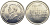 Иордания 2 1/2 пиастра 1996 KM 53 никелированная сталь aUNC 1525-742