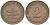 ФРГ 2 ПФЕННИГА 1960 D KM 106, J. 381 бронза 116-315