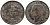 ГРЕЦИЯ 5 ЛЕПТА 1878 К, КОРОЛЬ ГЕОРГ I (1863-1913) KM 54 медь 4525-812