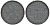 Бельгия 1 франк 1942 Леопольд III, Belgique-Belgie KM 127 цинк 4163-147