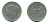 ФРГ 2 марки 1973 F, Теодор Хойс, 20 лет Федеративной Республике (1949-1969) KM A127, J. 407 медно-никель плакированный никелем плакированный никелем 46-1855