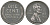 США 1 цент 1943 Авраам Линкольн KM 132 a сталь покрытая цинком 214-456