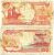 ИНДОНЕЗИЯ 100 РУПИЙ 1992/1993 ПАРУСНИК PINISI, ВУЛКАН ANAK KRAKATAU Pick 127b бумага 7551-6-3-2