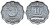 Пакистан 10 пайса 1981 KM 53 алюминий UNC M56-06