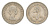 Родезия и Ньясаленд 3 пенса 1962 Елизавета II (1952-2022), цветок глориоза KM  3 медно-никель  4640-926