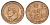 Великобритания 1 пенни 1937 Георг VI (1936-1952) KM 845, Spink 4114 бронза 4120-844