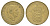 Дания 1 крона 1958 C, Фредерик IX (1947-1972) KM 837 алюминиевая бронза 4638-735