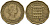 Великобритания 3 пенса 1964 Елизавета II (1952-2022) KM 900, Spink 4153 никель латунь 4603-133