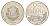 Румыния 25 бань (бани) 1966 трактор KM 94 сталь плакированная латунью UNC 4649-667