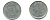 БЕЛЬГИЯ 1 ФРАНК 1975 BELGIQUE KM 142.1 медно-никель 86-1336