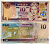 Фиджи 10 долларов ND (2002) Елизавета II (1952-2022), лодка с соломенным навесом Pick 106 а бумага UNC (пресс) 449-20-3