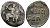 ВЕЛИКОЕ КНЯЖЕСТВО МОСКОВСКОЕ ДЕНГА 1535 - 1547 ИВАН IV ВАСИЛЬЕВИЧ, МОСКОВСКИЙ МОНЕТНЫЙ ДВОР, 0,34 ГР ГиК №48 серебро 262-851