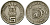 Индия 5 рупий 1995 50 лет ООН KM 156 медно-никель 95-624