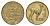 Перу 1/2 соль 1967 KM 247 латунь 4678-1014