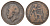 Великобритания 1 пенни 1918 H, Георг V (1910-1936) KM 810, Spink 4052 бронза 4661-546