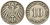 Германия 10 пфеннигов 1897 A KM 12, J. 13 медно-никель 4401-1016