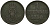 Ганновер 1 пфенниг 1850 B, Эрнст Август (1837-1851) KM 201.1, AKS 129, J. 74 медь 4608-1054