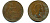 Великобритания 1 пенни 1963 Елизавета II (1952-2022) KM 897, Spink 4157 бронза 57-1036