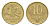 Литва 10 центов (сентов) 1998 KM 106 никель латунь 4115-744