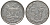 Намибия 5 центов 1993 KM 1 никелированная сталь 4164-519