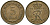 Дания 5 эре 1968 C; S, Фредерик IX (1947-1972) KM 848 бронза 4138-837